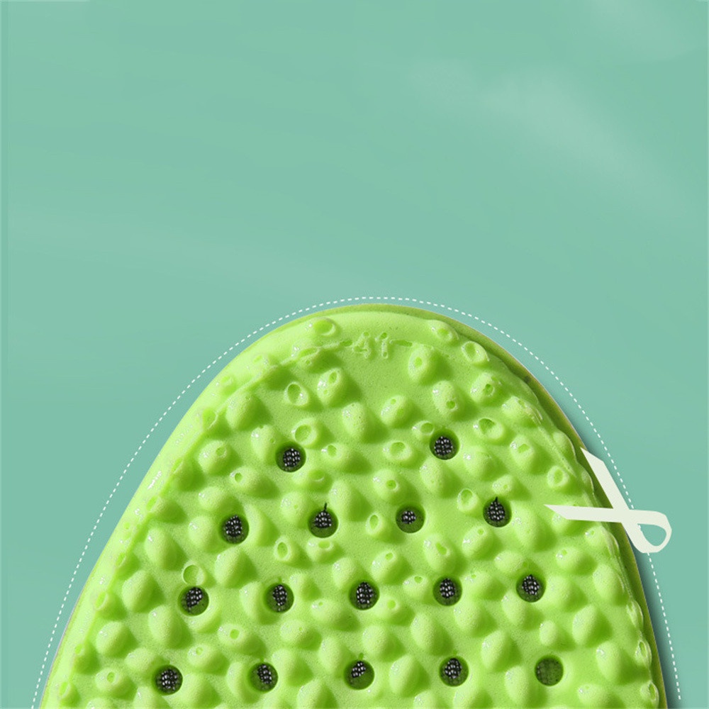 Đế Lót Giày Thể Thao Mềm Mại Thấm Hút Mồ Hôi Khử Mùi Cho Nam