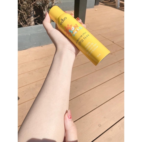 Xịt Chống Nắng ODBO Sun Smiles UV Protection Spray SPF50 Thái Lan