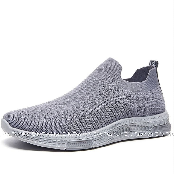Giày Thể Thao Nam Tập Gym Chạy Bộ Thể Dục Eric Fashion giày sneaker nam hàn quốc cổ thấp 2 màu đen trắng giá rẻ đẹp G995
