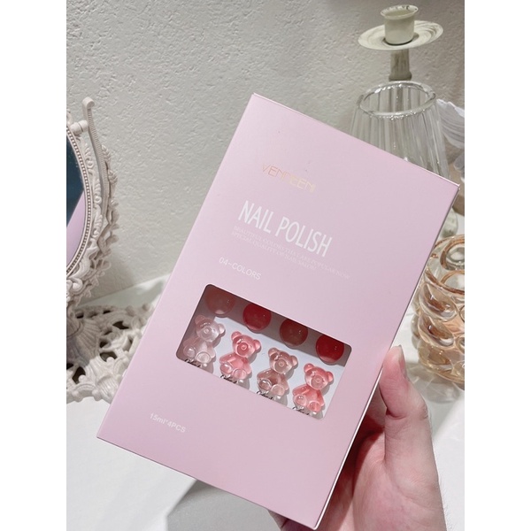 sơn gel vendeeni set 4 màu các màu hot mới