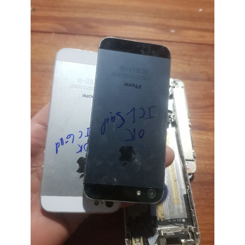 điện thoại iphone 5 quốc tế không có màn hình