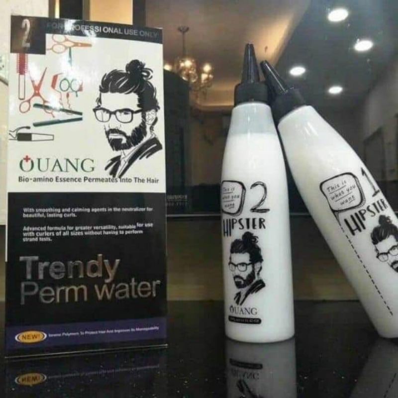 Cặp uốn lạnh chàng trai cô gái Trendy Perm Water - chính hãng uốn lạnh Quang