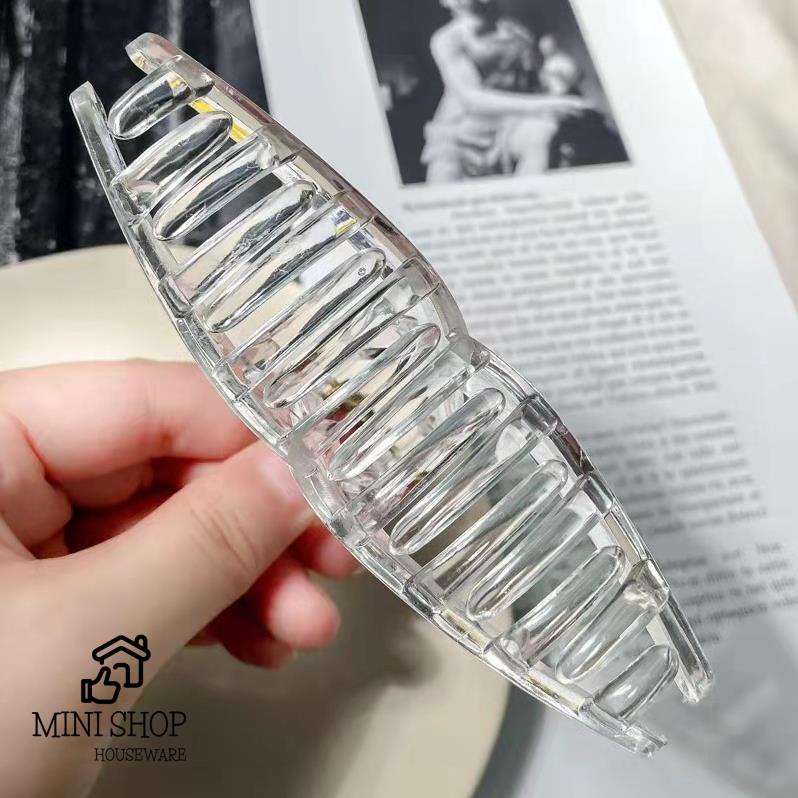 Kẹp Tóc Hàm Cá Mập Trong Suốt Hàn Quốc