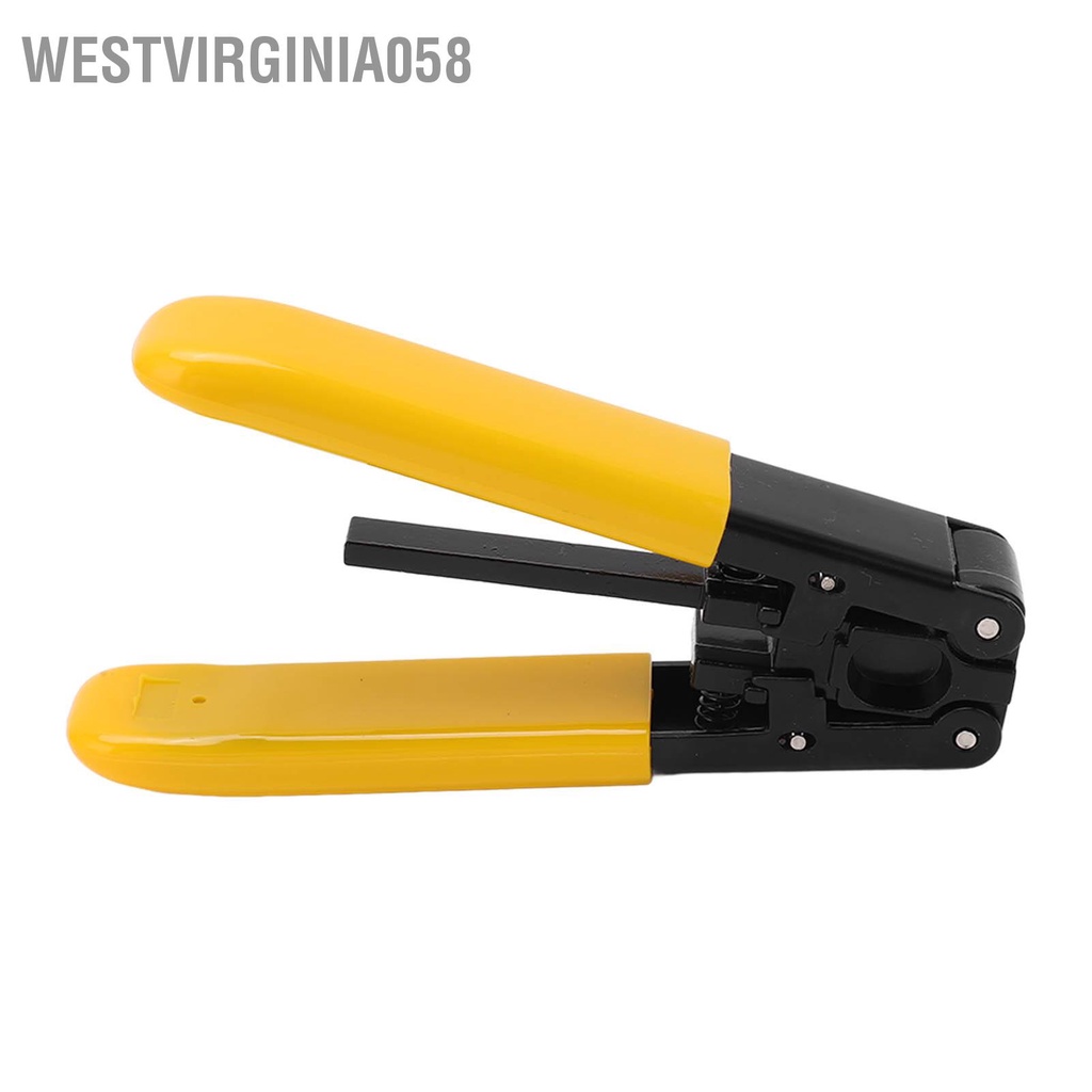 Westvirginia058 Kìm tuốt sợi quang PVC Xử lý kích thước nhỏ cắt ngang dọc để bẻ dây