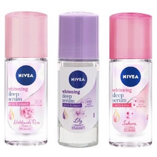 Lăn khử mùi nữ sáng mịn nivea whitening deep serum 40ml thái lan