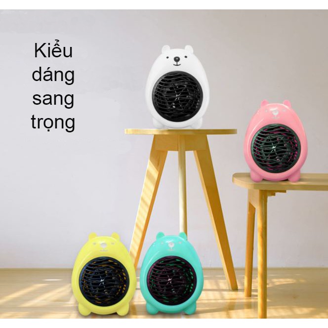 Máy sưởi đa năng dạng Mini tiện ích cho dân văn phòng, nhà có trẻ con, tốc độ làm ấm nhanh, tỏa nhiệt đều