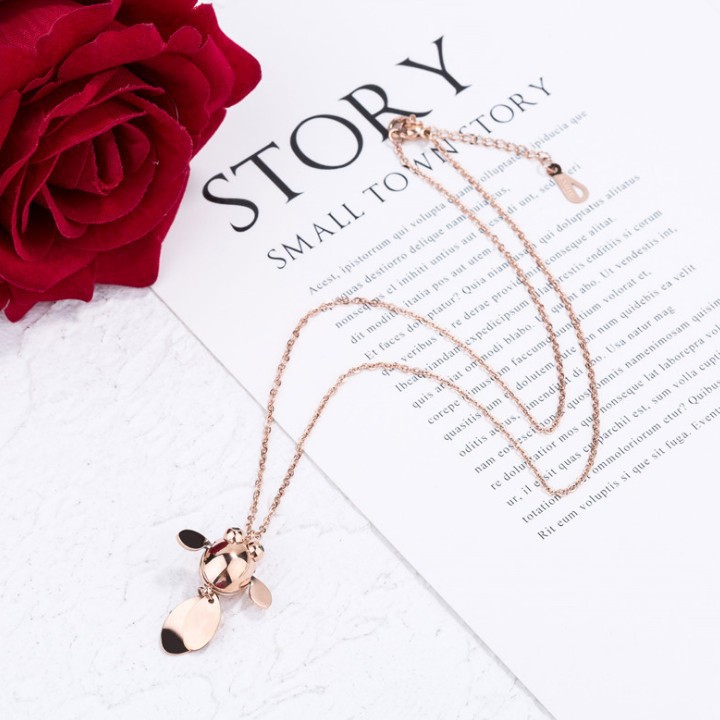 Dây Chuyền Cá Vàng Titan Cao Cấp TT 1606