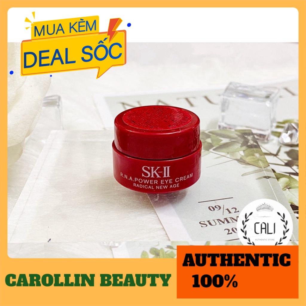 Kem mắt 💖 FREESHIP 💋 Kem mắt SK-II R.N.A.Power Eye Cream Radical New Age 2.5g chính hãng [ Minisize ] CAROLLIN BEA
