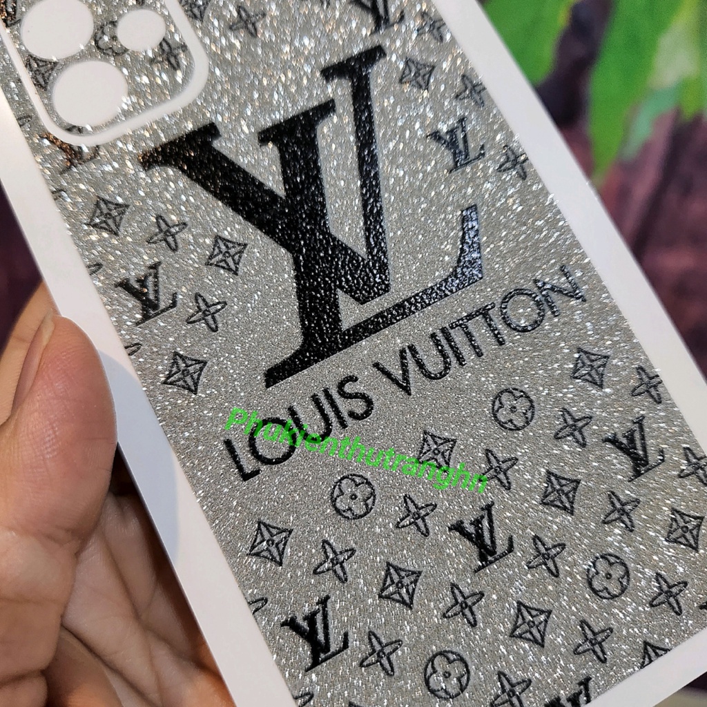 Dán skin mặt lưng trống đồng vân nổi 3D - mặt lưng kim tuyến in logo Samsung A13 M33 A23 M23 M53 A53 A73 A33