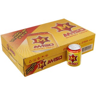 Thùng nước tăng lực m150 b6&b12 lon 250ml