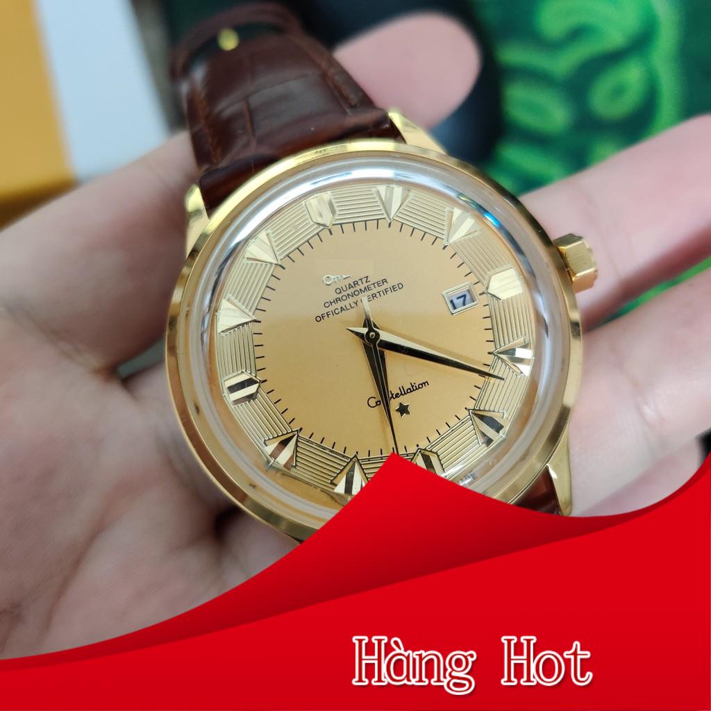 Đồng Hồ Nam - Dây da Omega Siêu Phẩm Không Thể Thiếu - BH 24 Tháng (Omega)