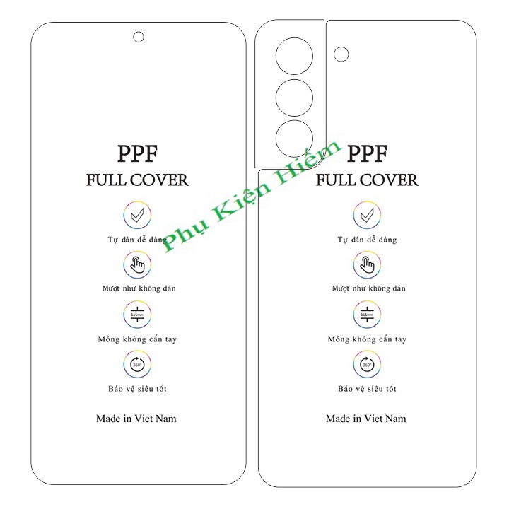 Dán dẻo PPF Samsung S21 FE – Tặng dán khung camera