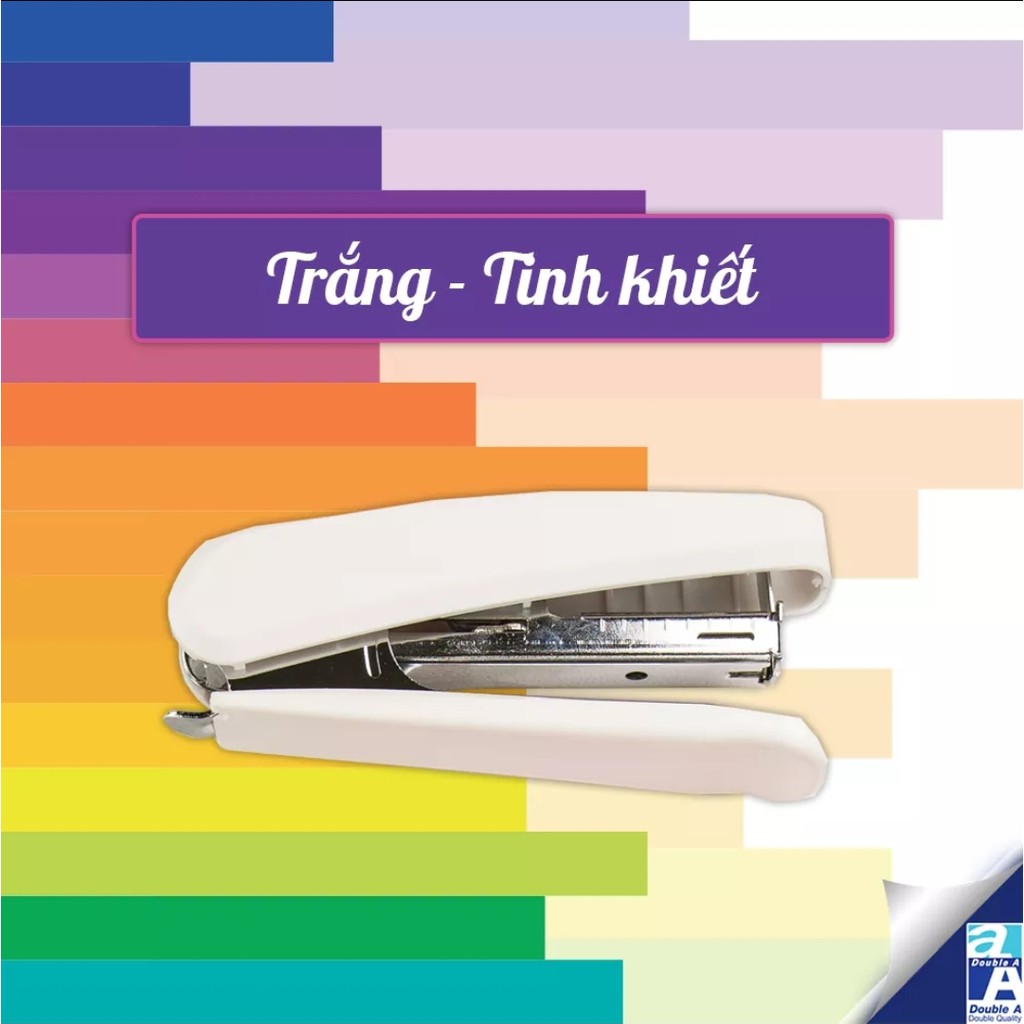 Máy dập ghim Double A nhiều màu