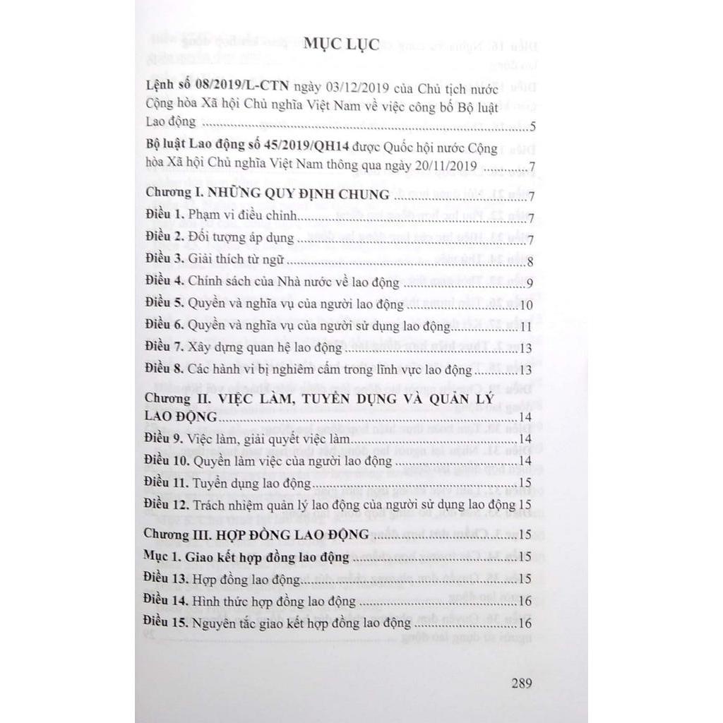 Sách Bộ Luật Lao Động (Song Ngữ Anh-Việt)