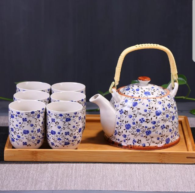 Bộ ấm trà 6 chén + 1 ấm