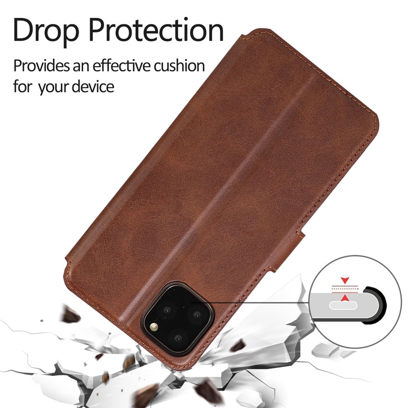 Bao da điện thoại có chức năng đỡ đứng cao cấp cho Iphone 12 12min 6 6s 7 XS Pus 11 Pro MAX2019 New Iphone 6.1 5.8 6.5 | BigBuy360 - bigbuy360.vn