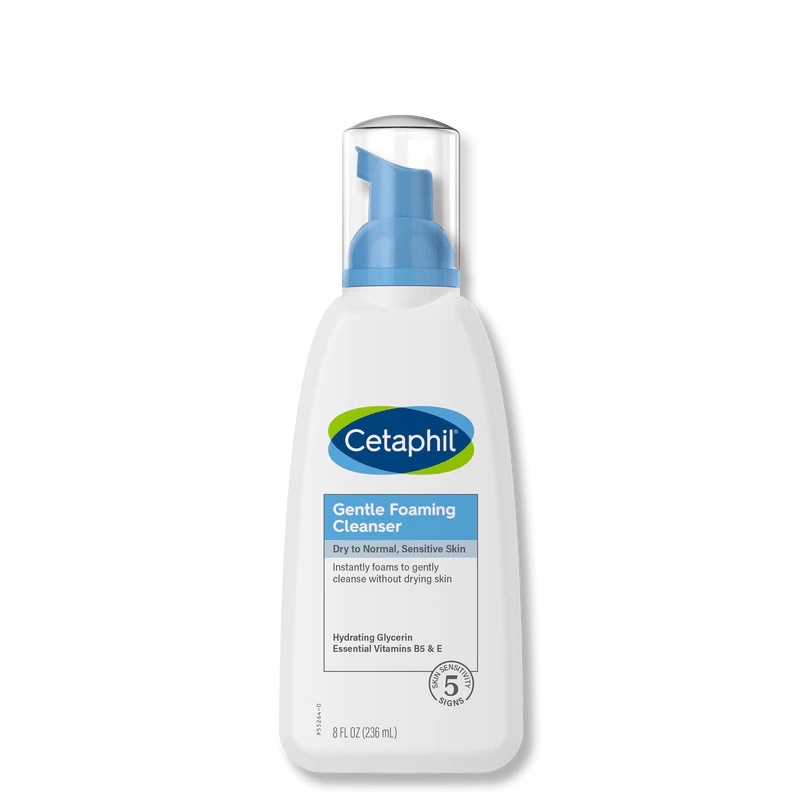 [NEW] Sữa rửa mặt tạo bọt CETAPHIL Gentle Foaming Cleanser/Foaming Face Wash 236ml