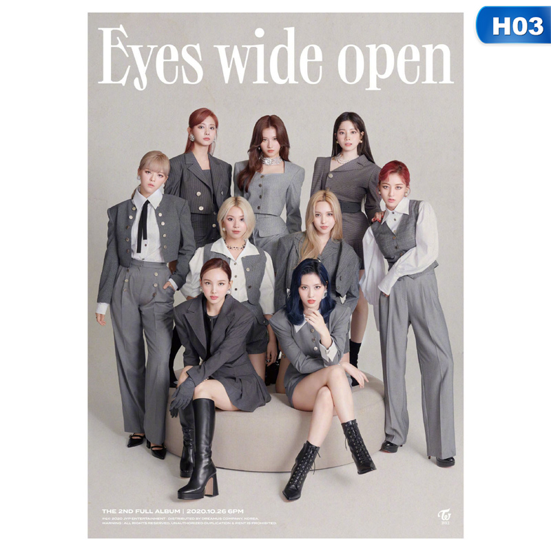 Poster In Hình Nhóm Nhạc Twice