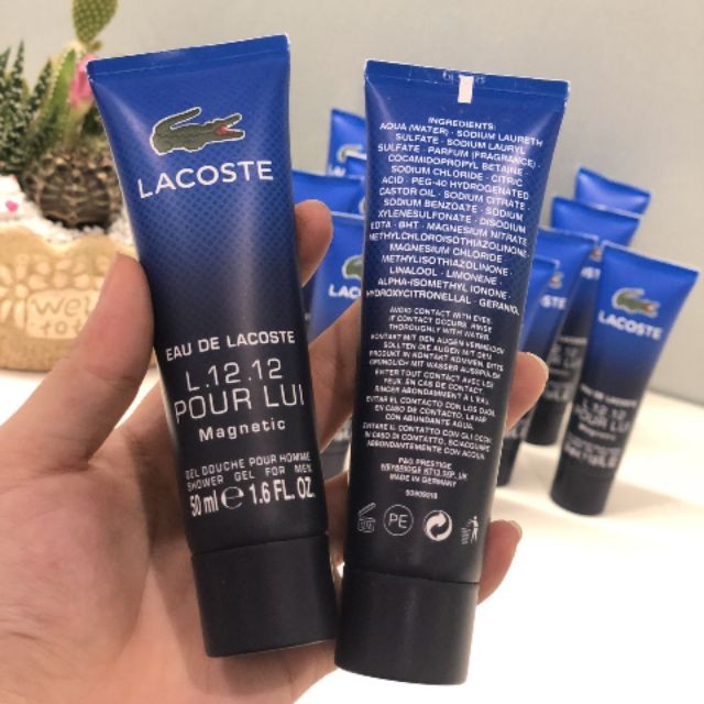 Sữa tắm nước hoa Nam Lacoste pour Lui 50ml