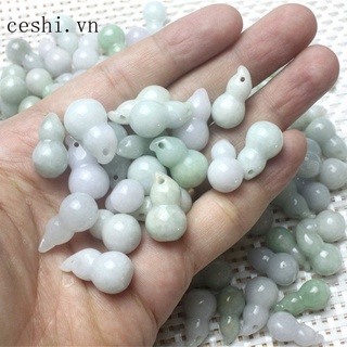 Gourd Shaped Natural Jade Necklace