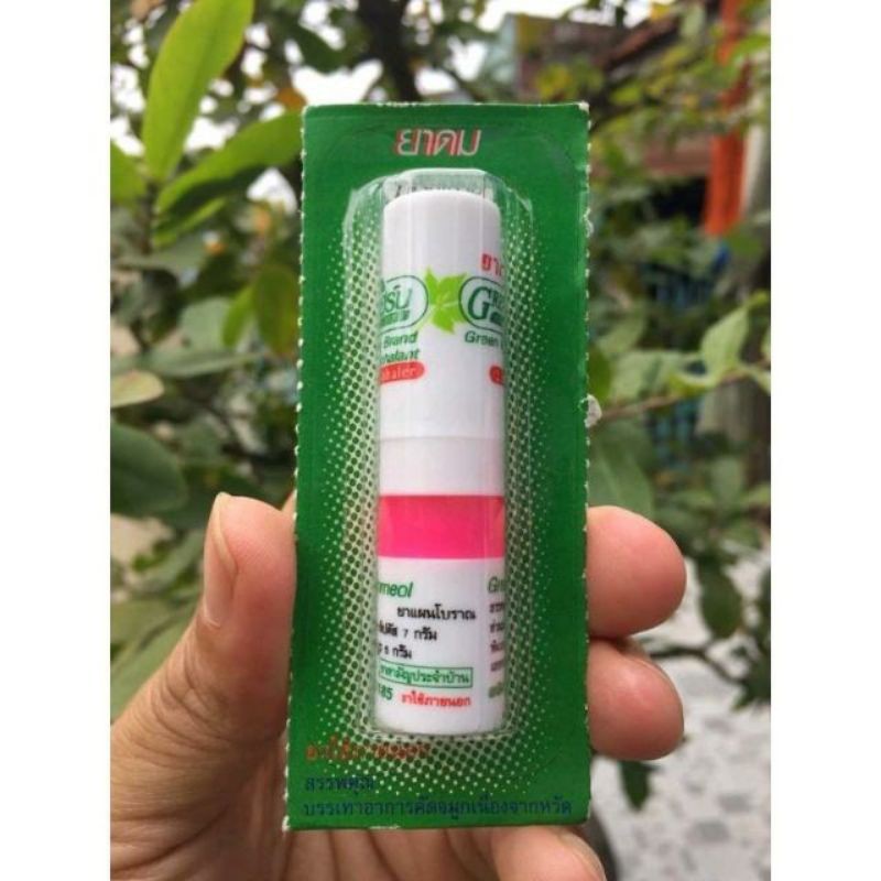 Ống dầu hít thông mũi Green Her thái lan  có 2 đầu