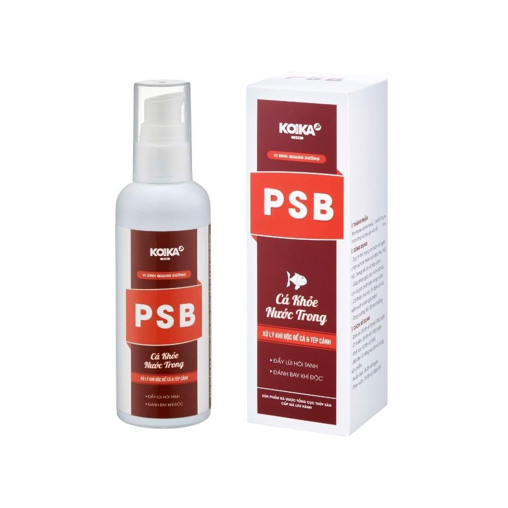 KOIKA PSB 105ML - Vi Sinh Quang Dưỡng, chuyên xử lý khí độc bể cá