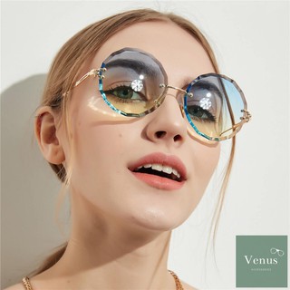 [ Có video thật ] Kính mắt thời trang nữ cao cấp Venus P03164 - Gọng kính mắt thời trang Hàn Quốc