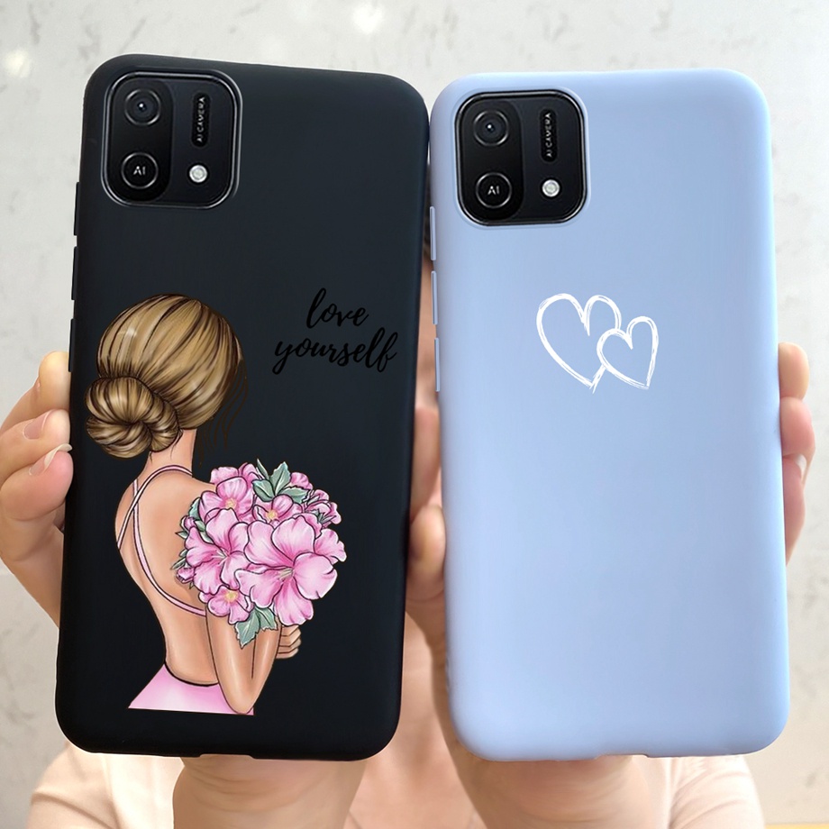 Ốp Điện Thoại Màu Kẹo Nhám Chống Sốc Cho Oppo A16 a16s A16K A16e OPPOA16 A 16 K a16s