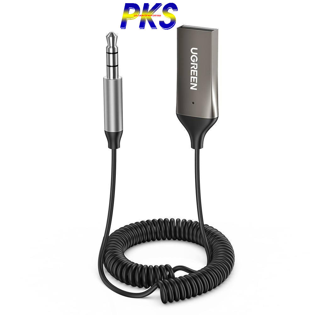 Bộ thu Bluetooth 5.0 tích hợp mic đàm thoại cao cấp Ugreen 70601
