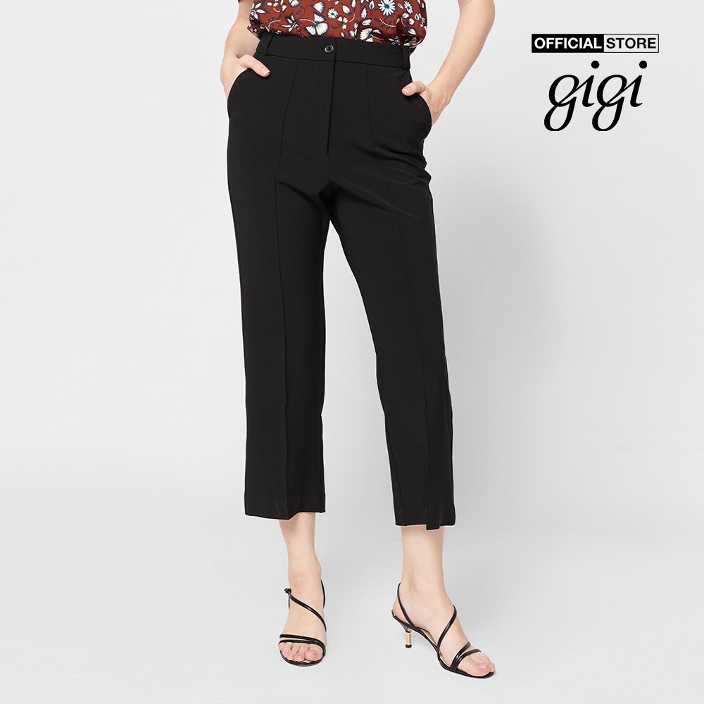 Gigi - Quần tây nữ lưng cao nhấn li phom suông thời trang G3201202322T-66