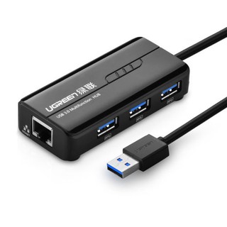 Bộ chia 3 cổng usb 3.0 và 1 cổng lan 1000mbps - ugreen 20265