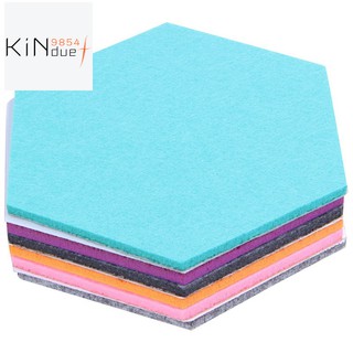 Bộ bảng kèm ghim hình lục giác để treo ảnh giấy nhớ tiện dụng