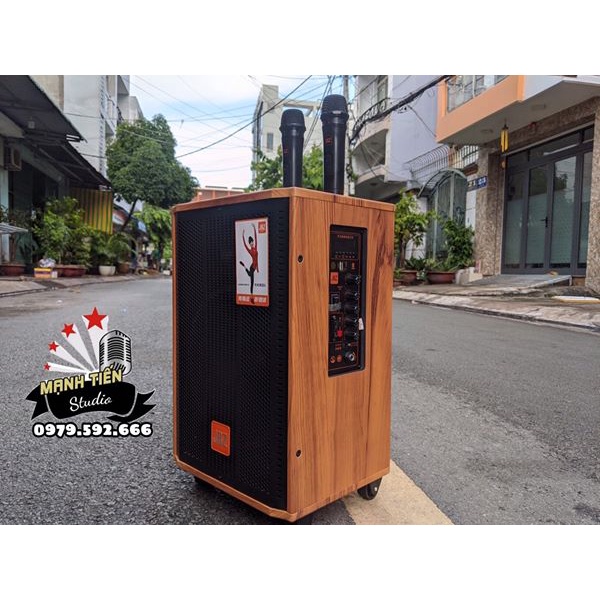Loa kéo JBZ J8 – Loa karaoke di động bass 2,5 tấc cực hay