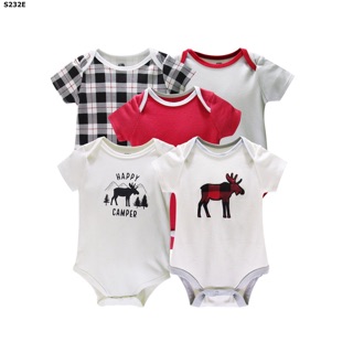 Set 5 body chip cộc cho bé
