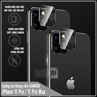 [Cường lực Camera 11 , Pro Max] Cường lực Camera iPhone 11, 11 Pro và 11 Pro max. Chống trầy xước và va đập siêu bền !
