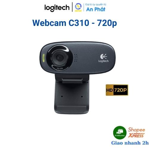 Webcam HD Logitech C310 (Đen)