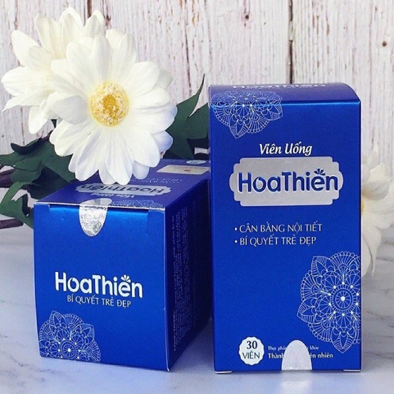 Viên uống Hoa Thiên hộp 30 viên - giúp cân bằng nội tiết tố