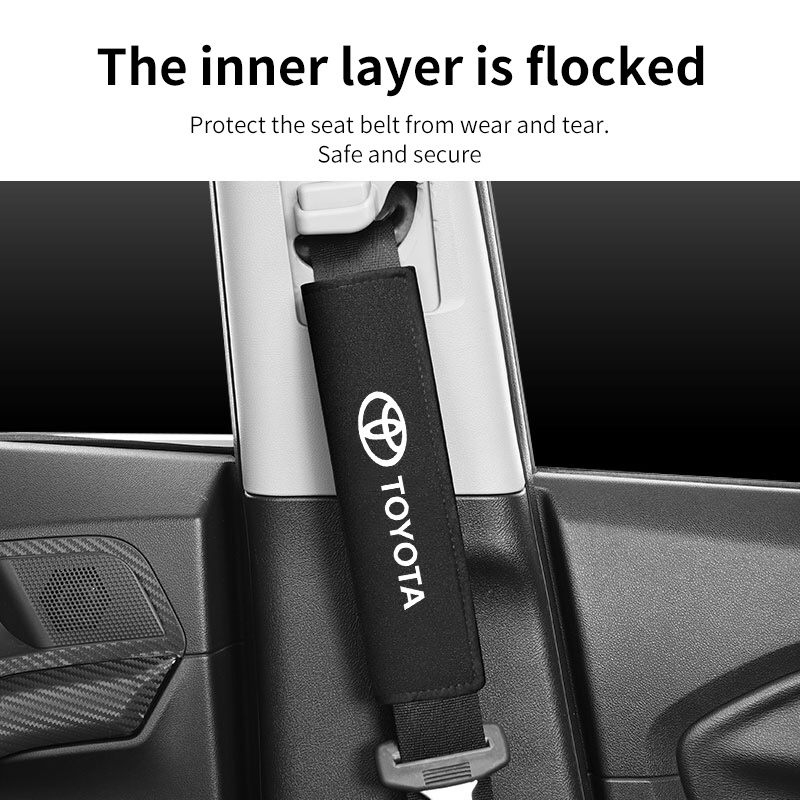 Seat Belt Cover For Toyota Vios Yaris Altis Camry Avanza Rush Innova Hilux
