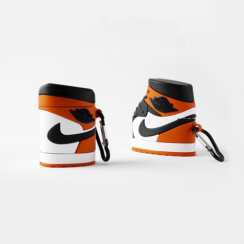 Vỏ đựng bảo vệ hộp sạc tai nghe Airpods 1 / 2 / 3 pro hình AIR JORDAN chiếc giày ngộ nghĩnh casealpha