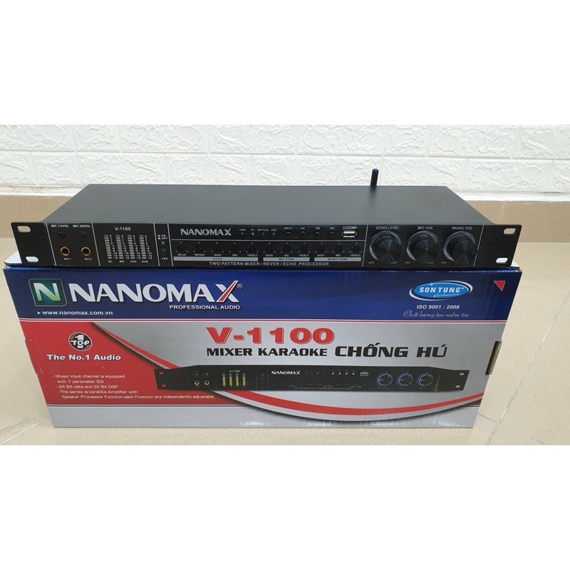 [ mẫu mới] Vang cơ chống hú Nanomax V-1100