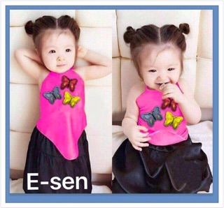 Yếm Đào Thêu Bướm