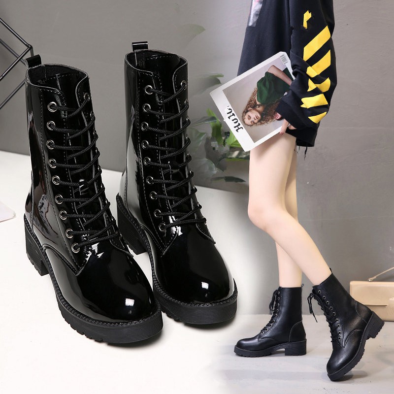 [Mã FASHIONGREEN194 giảm 10% tối đa 30K đơn từ 99K] 🎉[ SẴN HÀNG ] BOOTS CAO CỔ HÀN QUỐC SALE GIÁ SỐC