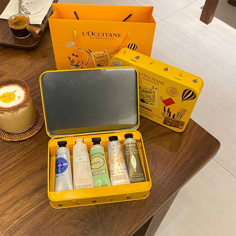 5 Kem dưỡng da tay L'occitane thể tích 30ml kèm hộp thiếc