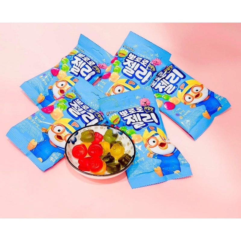 Kẹo dẻo trái cây Pororo bs vitamin-Sói Cá Hý