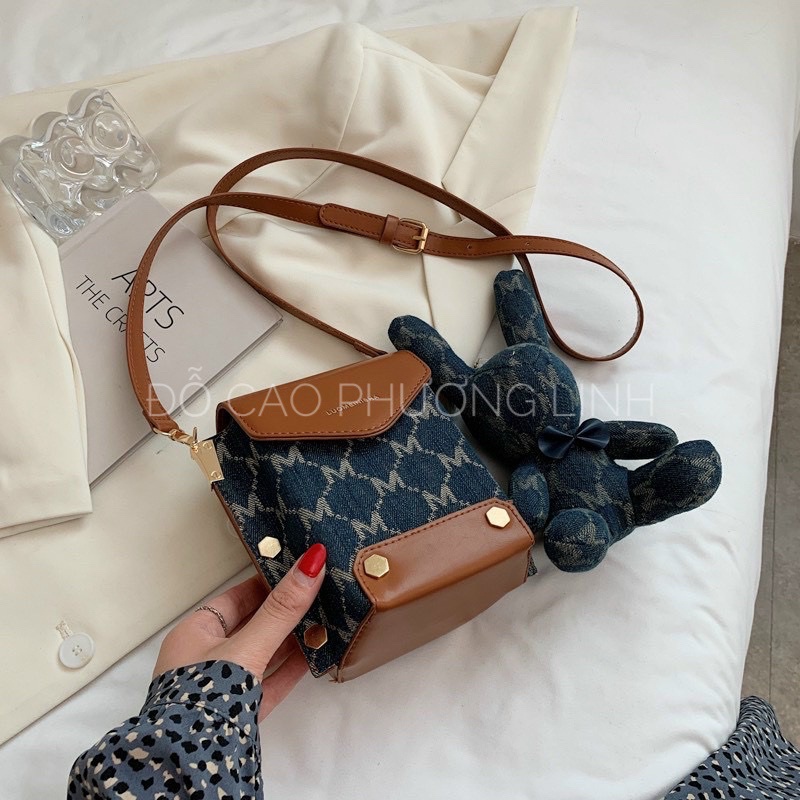 Túi xách hộp hãng hàng cao cấp , túi thỏ hot trend