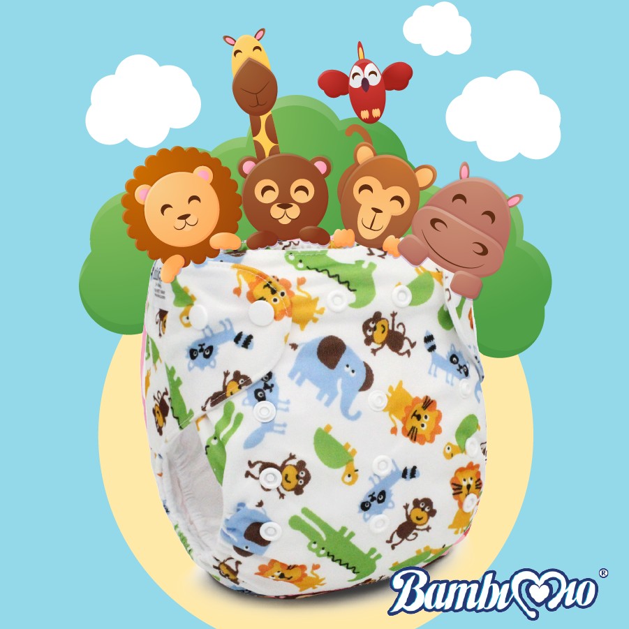 Bỉm vải bambimio L 13-24kg