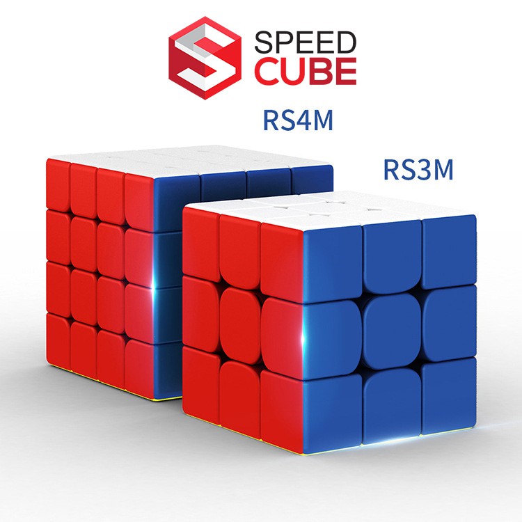 Rubik 4x4 RS4M Stickerless, Rubic 4x4 Chính Hãng Moyu - Shop Speed Cube