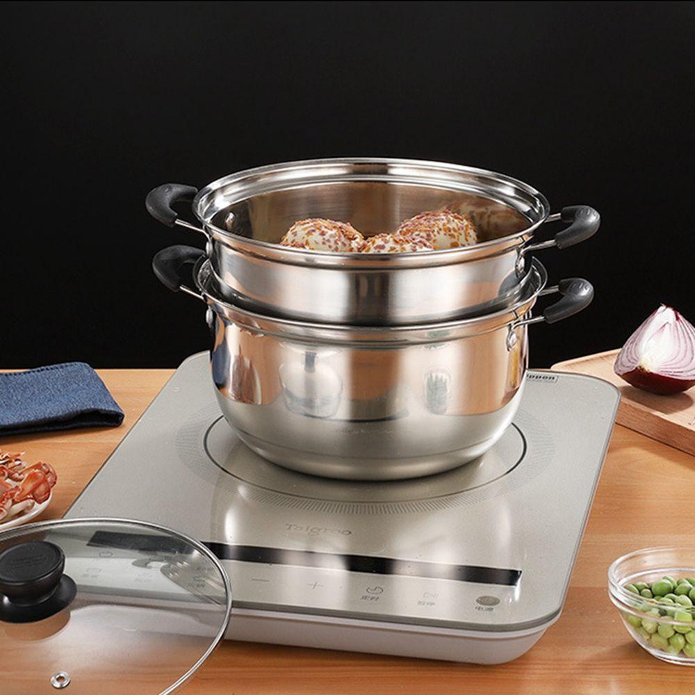 Nồi Nấu Ăn Bằng Thép Không Gỉ Chống Dính Đa Năng