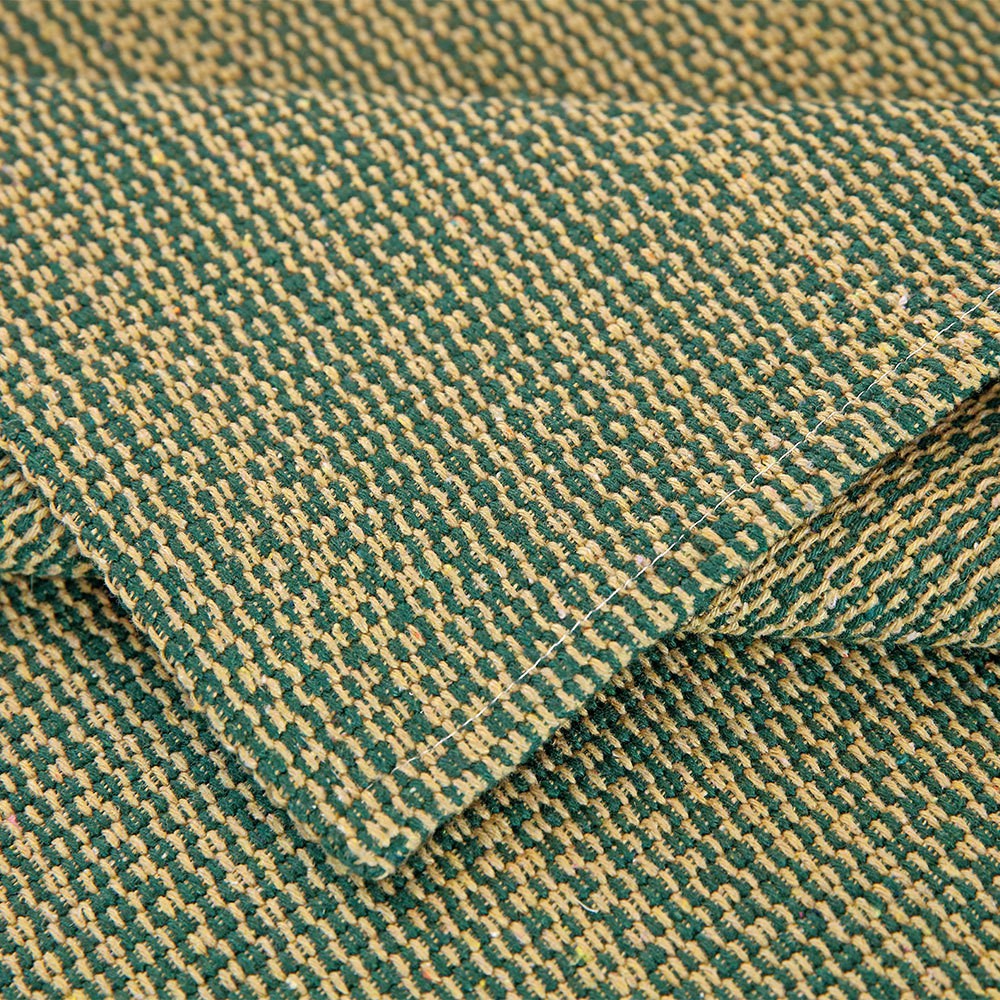 Bông dệt vải viền dày cũ thô gai đệm ghế sofa đơn giản hiện đại dệt ít bốn mùa chống trượt đệm ghế sofa phổ th