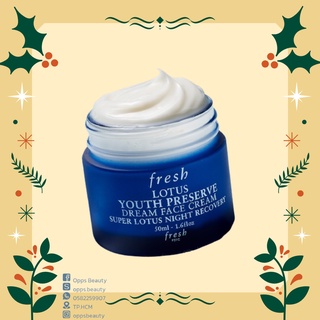 [Fresh] Kem dưỡng sen chống lão hoá FRESH Lotus Anti-Aging Night Moisturizer